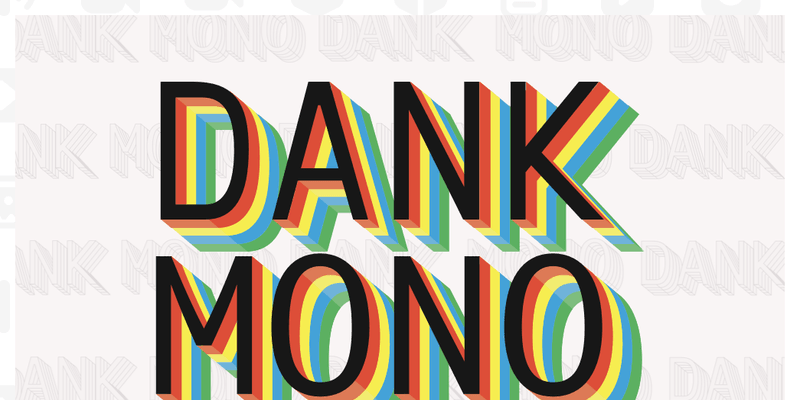 Dank Mono font specimen from official website